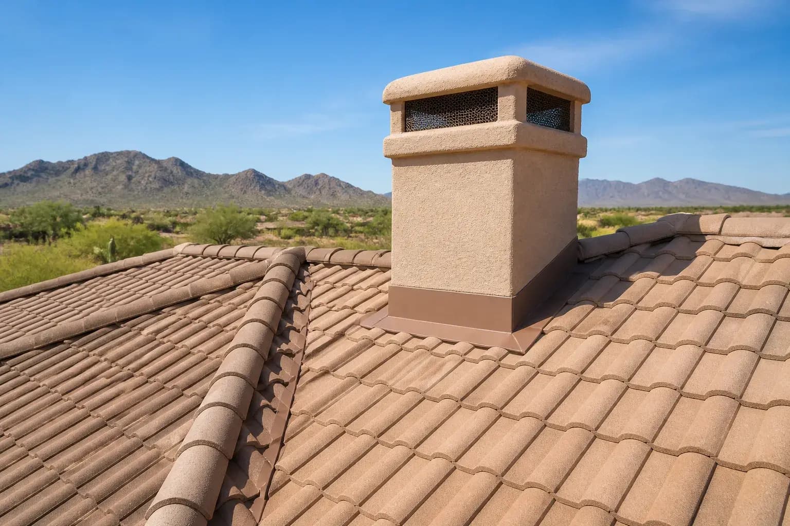 Clean roof inspection result on a Mesa home